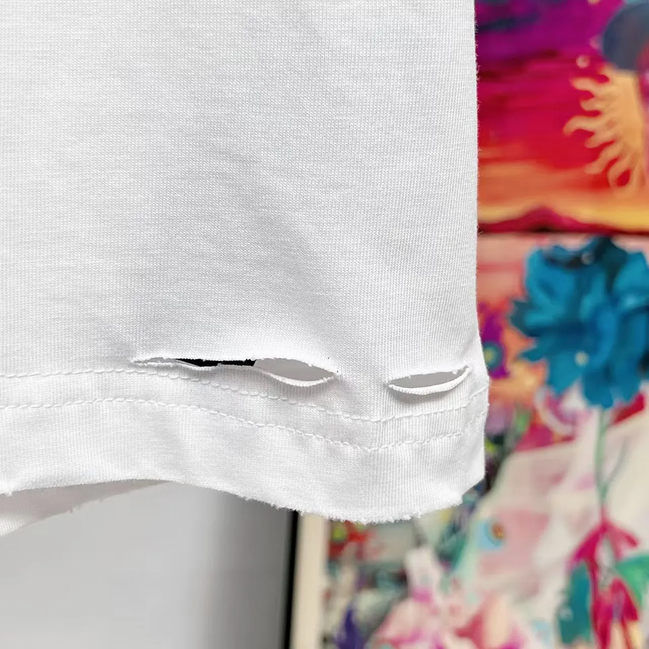 # 25SS 1917 # BALENCI*GA # 260g * 1 1 + os Same Style！！ ：3265# Sizes：xs-L ： 1 （White）